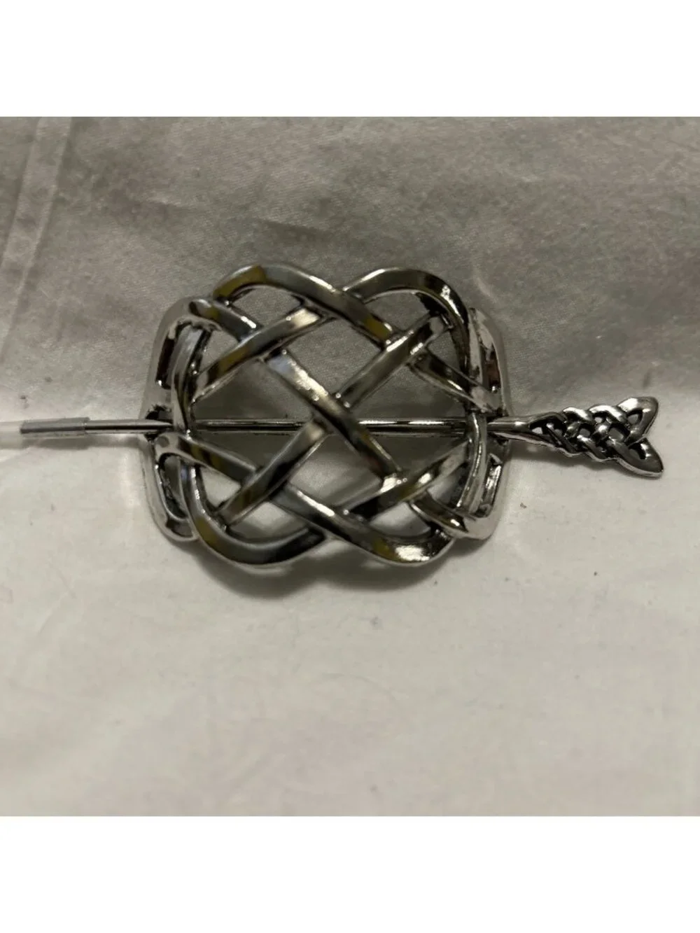 Celtic Knot Intertwine Infinity Hair Clip Pin Accessories W/pin All Types Hair